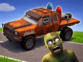 Play Cars vs Zombies free 2 player game online