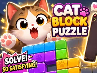 Play Cat Block Puzzle online free