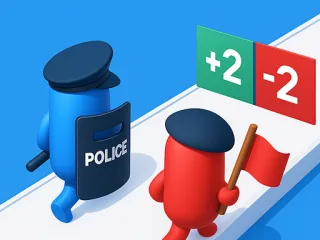 Play Crazy Revolution   Police Runner : Hyper Casual online free