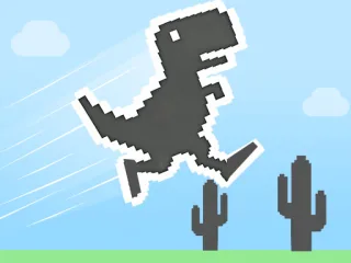 Play Doodle Dino Run online free