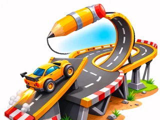 Play Draw a road online free
