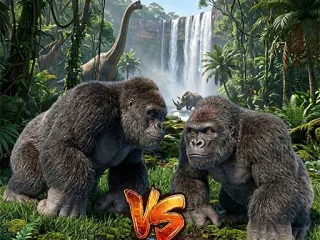 Play Gorilla Monster Fight free 2 player game online