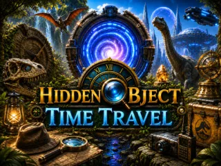 Play Hidden Object Time Travel free kids game online