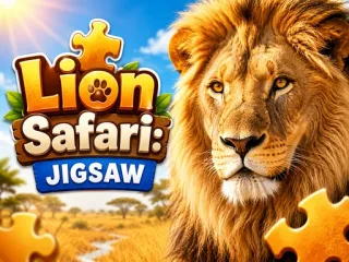 Play Lion Safari: Jigsaw Puzzles online free