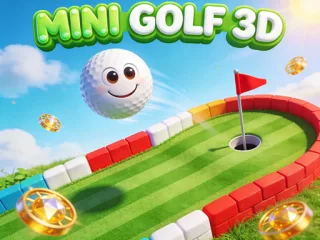 Play Mini Golf 3D free kids game online