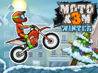 Play Moto X3M Winter online free