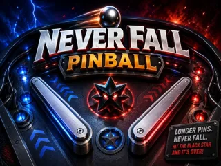 Play Never Fall Pinball online free