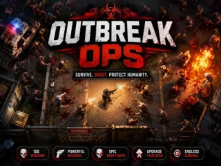 Play Outbreak Ops free 2 player game online