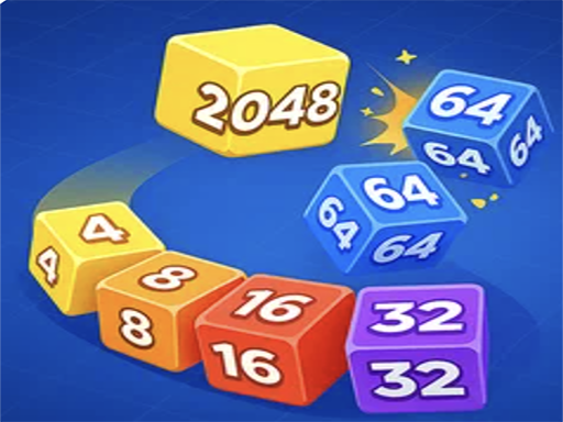 Play Snake 2048: Cube Merge online free