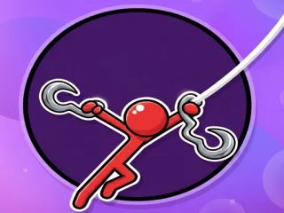 Play Stickman: Hooks free kids game online