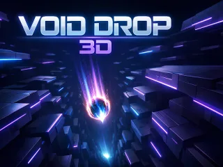 Play Void Drop 3D free kids game online
