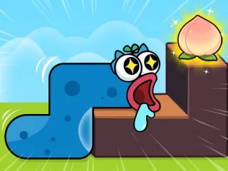 Play Worm Puzzle Snake Apple online free