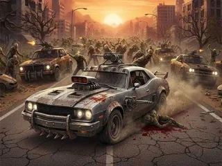 Play Zombie Road Drive online free